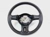 Steering wheel from a Volkswagen Polo V (6R), 2009 / 2017 1.2 TDI 12V BlueMotion, Hatchback, Diesel, 1.199cc, 55kW (75pk), FWD, CFWA, 2009-10 / 2014-05 2011
