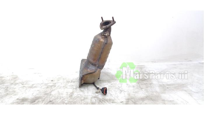 Exhaust manifold + catalyst from a Opel Corsa C (F08/68) 1.2 16V Twin Port 2006