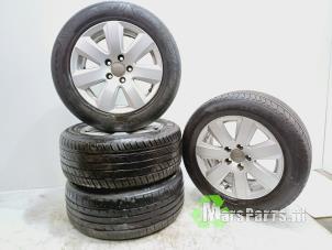 Used Set of wheels + tyres Audi A6 (C6) 2.0 TDI 16V Price € 225,00 Margin scheme offered by Autodemontagebedrijf De Mars