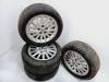 Set of wheels + winter tyres from a Renault Laguna II (BG) 2.0 dCi 16V 2006