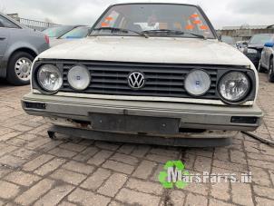 Used Front bumper Volkswagen Golf II (19E) 1.6 CD,CLD,GLD Price on request offered by Autodemontagebedrijf De Mars