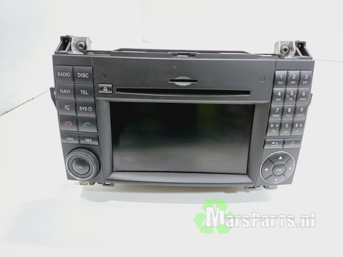 Système navigation d'un Mercedes-Benz Vito (639.6) 3.0 122 CDI V6 24V 2011
