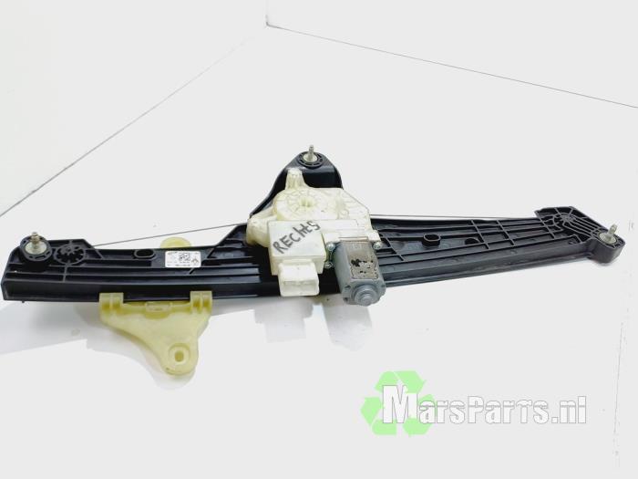Window mechanism 4-door, front right from a Renault Clio V (RJAB) 1.3 TCe 130 16V 2020