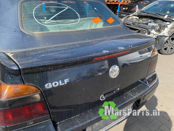 Heckklappe van een Volkswagen Golf III Cabrio (1E) 1.8 1998