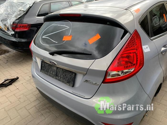 Tailgate from a Ford Fiesta 6 (JA8) 1.6 TDCi 95 2010