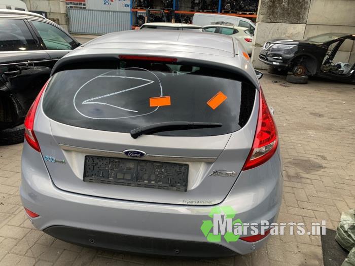 Tailgate from a Ford Fiesta 6 (JA8) 1.6 TDCi 95 2010