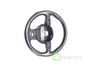 Used Steering wheel Audi A5 Cabrio (8F7) 3.0 TDI V6 24V Price € 150,00 Margin scheme offered by Autodemontagebedrijf De Mars