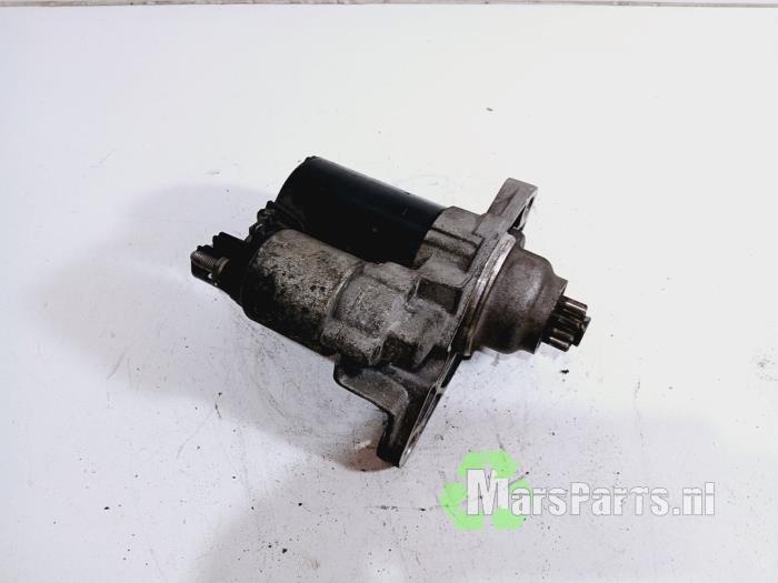 Begagnade Startmotor Volkswagen Polo V (6R) 1.2 12V BlueMotion Technology Pris € 35,00 Marginaltabell erbjuds av Autodemontagebedrijf De Mars