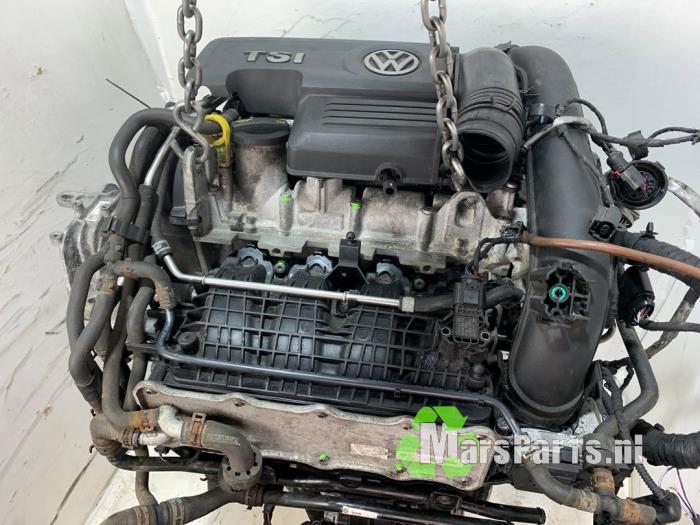 Engine from a Volkswagen Golf VII (AUA) 1.4 GTE 16V 2015