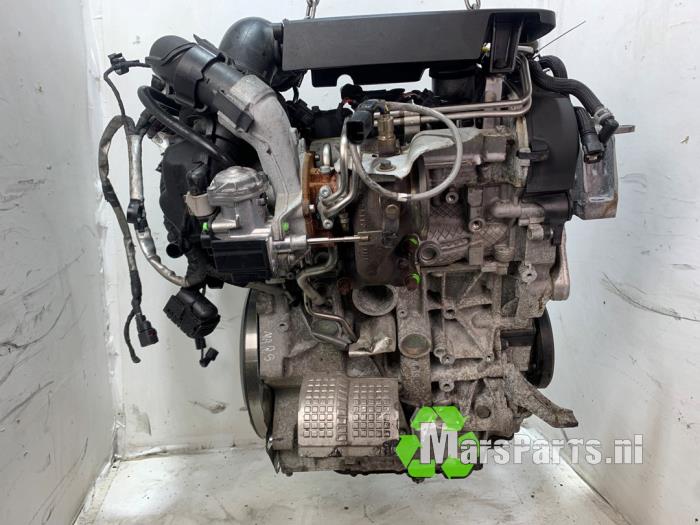 Engine from a Volkswagen Golf VII (AUA) 1.4 GTE 16V 2015