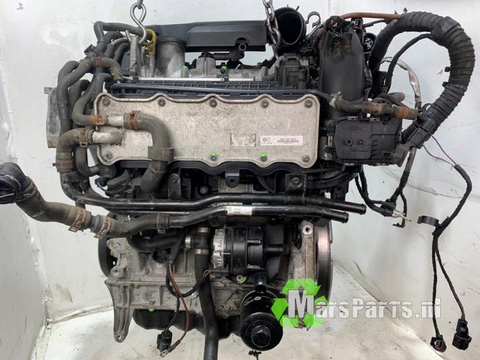 Engine from a Volkswagen Golf VII (AUA) 1.4 GTE 16V 2015