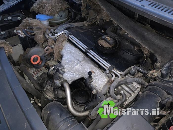 Engine Volkswagen Touran 2.0 TDI 16V 136 - 03G100098AX AZV