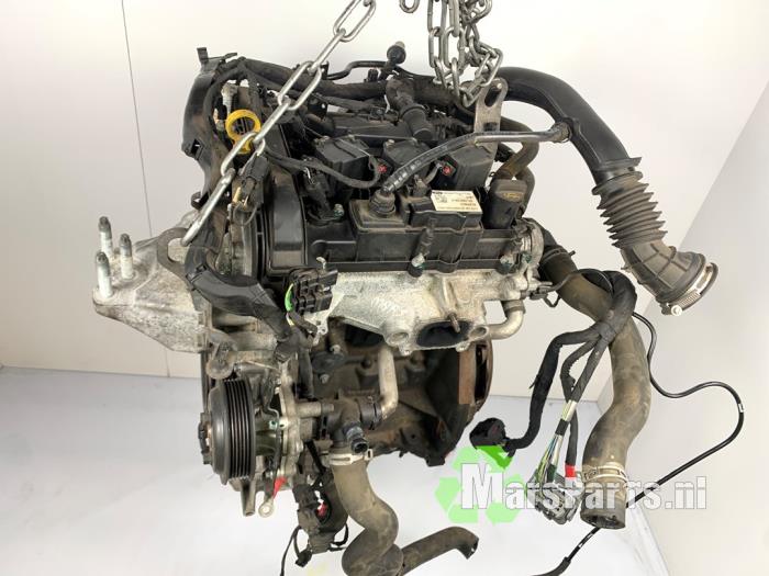 Motor van een Ford Fiesta 7 1.1 Ti-VCT 12V 70 2018