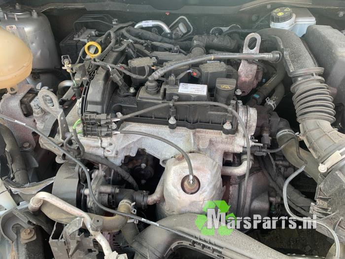 Motor van een Ford Fiesta 7 1.1 Ti-VCT 12V 70 2018