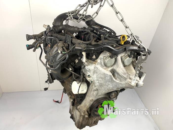 Motor van een Ford Fiesta 7 1.1 Ti-VCT 12V 70 2018