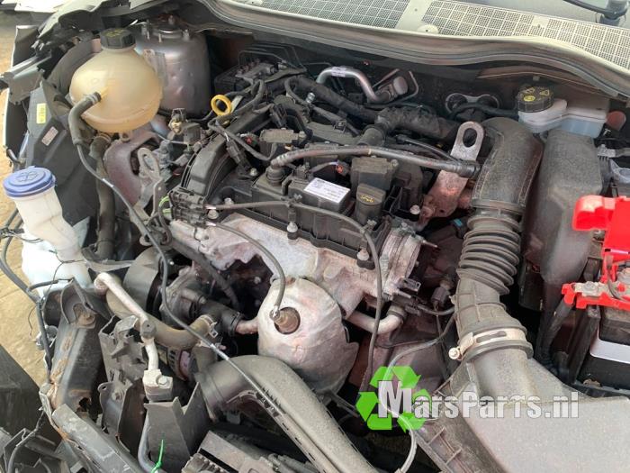 Motor van een Ford Fiesta 7 1.1 Ti-VCT 12V 70 2018