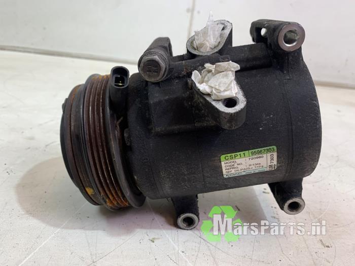 Gebrauchte Klimapumpe Chevrolet Spark (M300) 1.0 16V Bifuel Preis € 150,00 Margenregelung angeboten von Autodemontagebedrijf De Mars