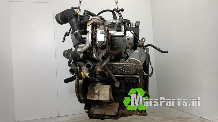 Motor van een Volkswagen Polo V (6R) 1.2 TDI 12V BlueMotion 2012