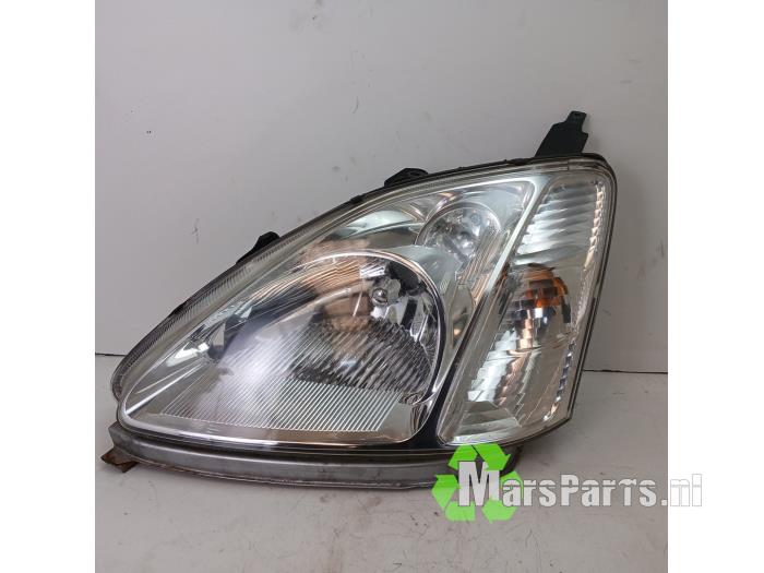 Używane Reflektor lewy Honda Civic (EP/EU) 1.4 16V Cena € 50,00 Procedura marży oferowane przez Autodemontagebedrijf De Mars