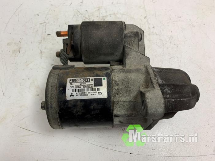 Gebrauchte Anlasser Nissan Pixo (D31S) 1.0 12V Preis € 20,00 Margenregelung angeboten von Autodemontagebedrijf De Mars