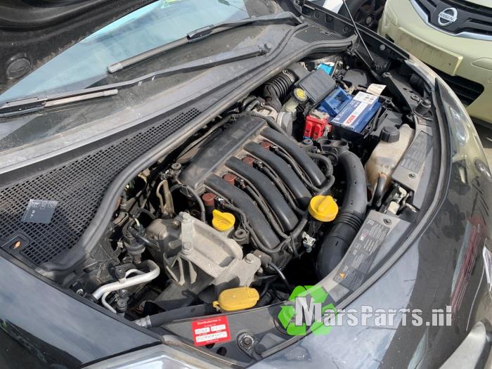 Getriebe Renault Clio III (BR/CR), 2005 / 2014 1.6 16V, Fließheck, Benzin, 1.598cc, 82kW (111pk), FWD, K4M800; K4M801, 2005-06 / 2014-12, BR/CR0B/Y; BR/CR1B; BR/CR1M; BR/CR05; BR/CRCB (Gebraucht)
