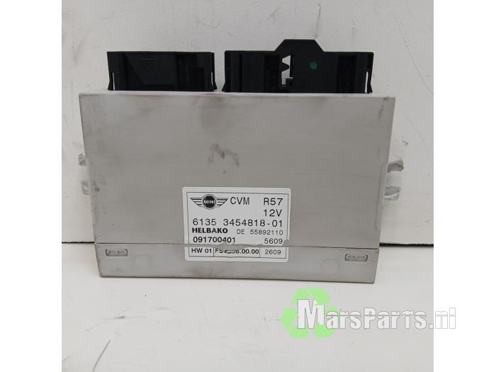 Usagé Module confort Mini Mini Open (R57) 1.6 16V Cooper Prix € 30,00 Règlement à la marge proposé par Autodemontagebedrijf De Mars