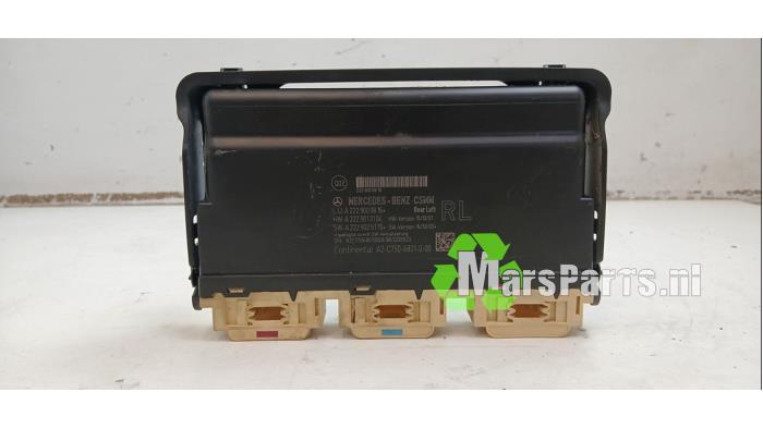 Begagnade Sätesdator Mercedes S (222.0/222.1) 3.0 S-400d 4-Matic Pris € 100,00 Marginaltabell erbjuds av Autodemontagebedrijf De Mars