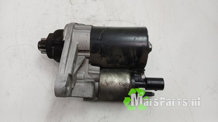 Begagnade Startmotor Volkswagen Polo V (6R) 1.2 12V Pris € 35,00 Marginaltabell erbjuds av Autodemontagebedrijf De Mars