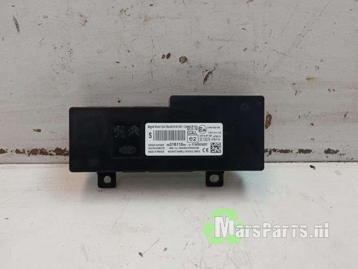 Begagnade Bluetooth-modul Peugeot Partner (EA//EF/EN/EU) 1.5 BlueHDi 75 Pris € 50,00 Marginaltabell erbjuds av Autodemontagebedrijf De Mars