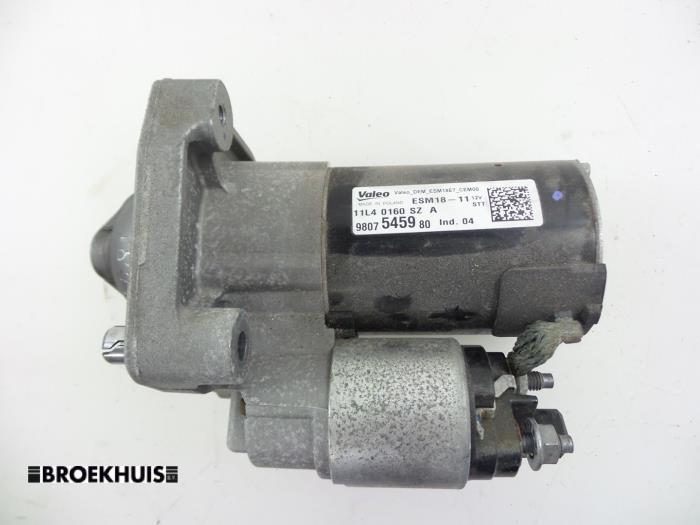 Gebrauchte Anlasser Citroen C4 Cactus (0B/0P) 1.2 PureTech 82 12V Preis € 40,00 Margenregelung angeboten von Autobedrijf Broekhuis B.V.