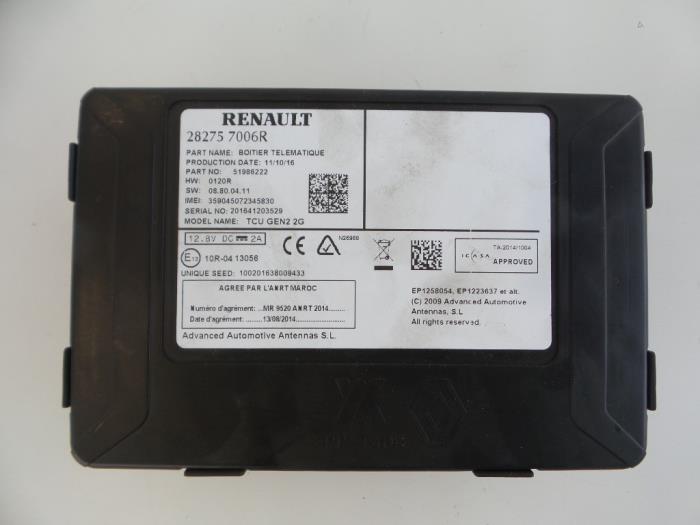 Używane Modul (rózne) Renault Megane IV Estate (RFBK) 1.5 Energy dCi 110 Cena € 70,00 Procedura marży oferowane przez Autobedrijf Broekhuis B.V.