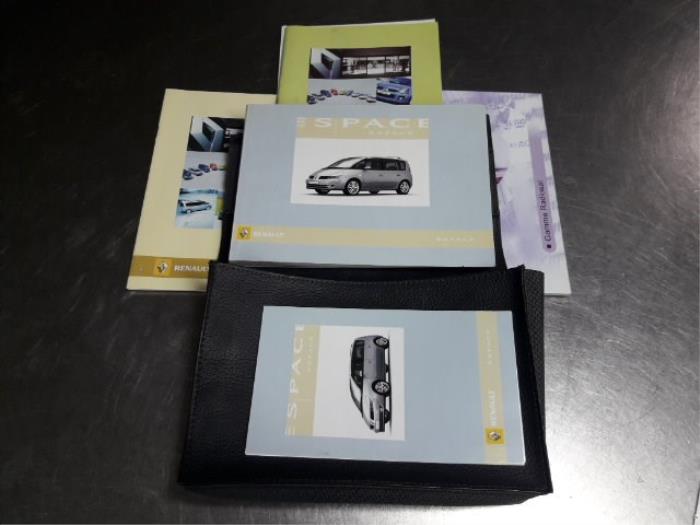 Używane Instrukcja Renault Espace (JK) 2.0 16V Cena € 10,00 Procedura marży oferowane przez Autobedrijf Broekhuis B.V.