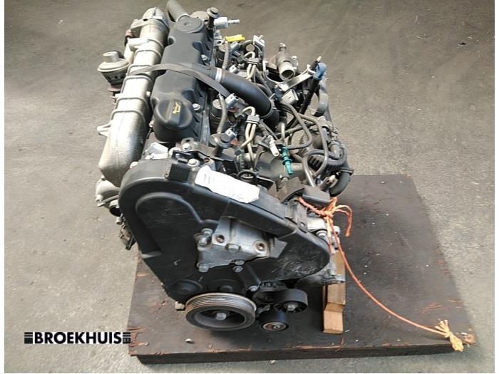 Engine from a Peugeot 206 (2A/C/H/J/S) 2.0 XS,XT HDi 2005