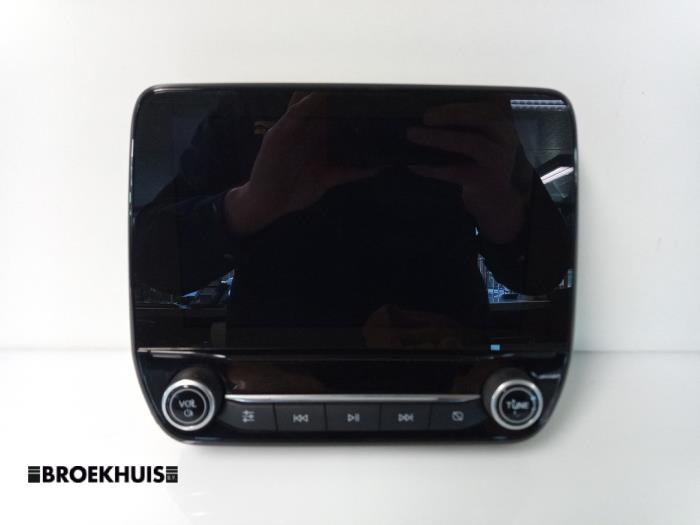 Displays Multi Media Anzeige van een Ford Fiesta 7 1.0 EcoBoost 12V 100 2018