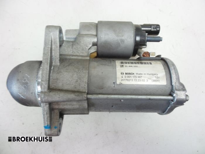 Begagnade Startmotor Opel Karl 1.0 12V Pris € 40,00 Marginaltabell erbjuds av Autobedrijf Broekhuis B.V.