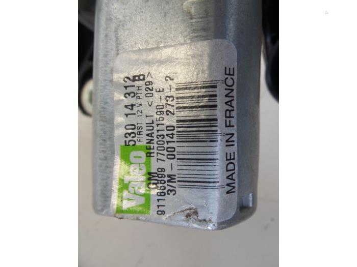 Rear wiper motor from a Renault Trafic New (FL) 2.0 dCi 16V 115 2013
