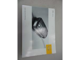 Used Instruction Booklet Opel Zafira (M75) 1.6 16V Price € 15,00 Margin scheme offered by Autobedrijf Broekhuis B.V.