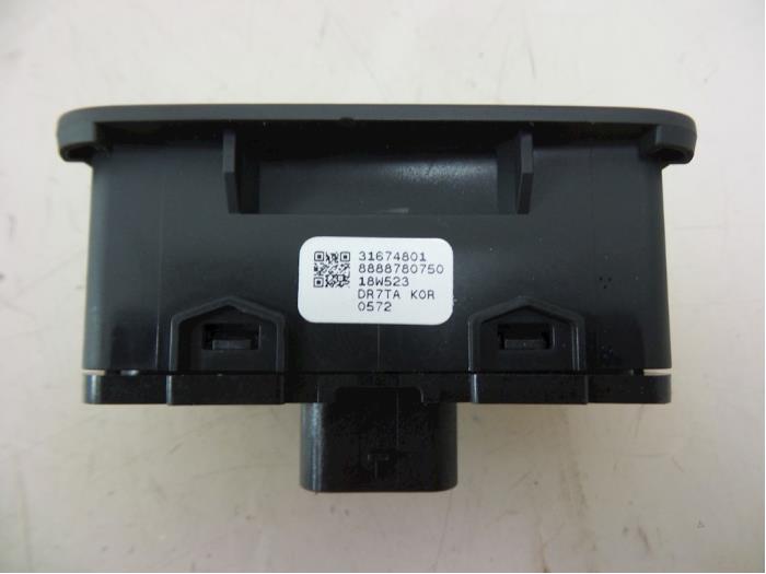 Tailgate switch Volvo XC60 II 2.0 T5 16V - 31674801