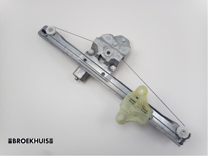 Window mechanism 4-door, front right from a Renault Clio IV (5R) 0.9 Energy TCE 90 12V 2019