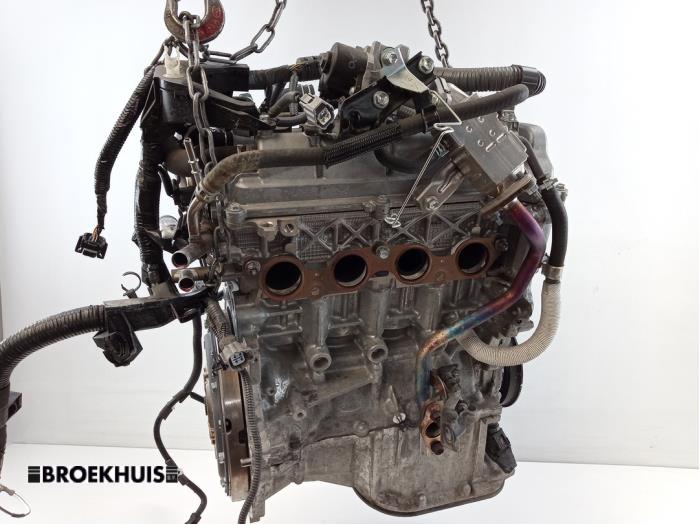 Motor de un Toyota Yaris III (P13) 1.5 16V Hybrid 2017