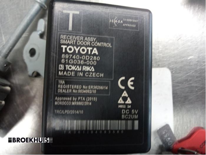 Injection computer from a Toyota Yaris III (P13) 1.5 16V Hybrid 2019
