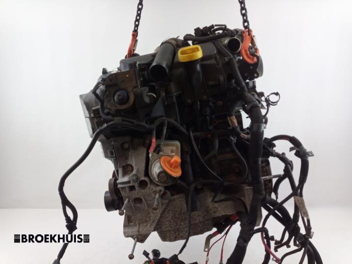 Engine from a Renault Kangoo/Grand Kangoo (KW) 1.5 dCi 90 FAP 2013