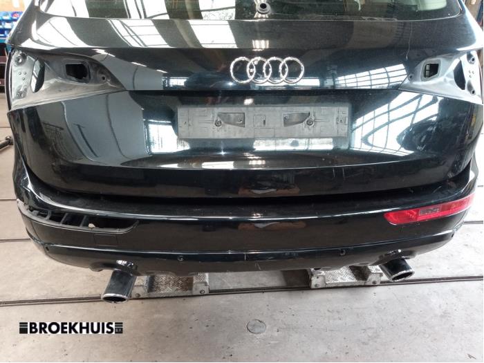 Protection Seuil De Coffre Pour Audi Q5 FY (2017-2024) - Acier Chromé, Installation Adhésive Sans Perçage - 12
