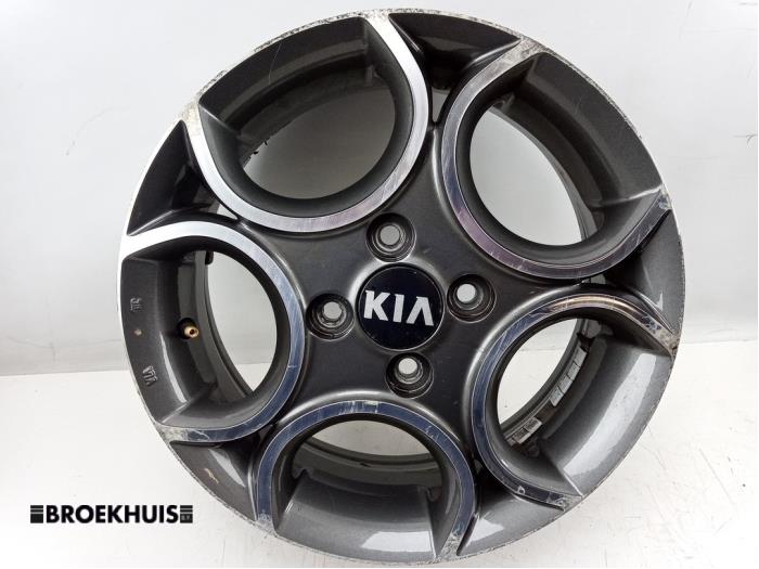 enjoliveur de roue 5296007050 environ 33.02 cm Genuine Kia Picanto 2011-2015 13 in