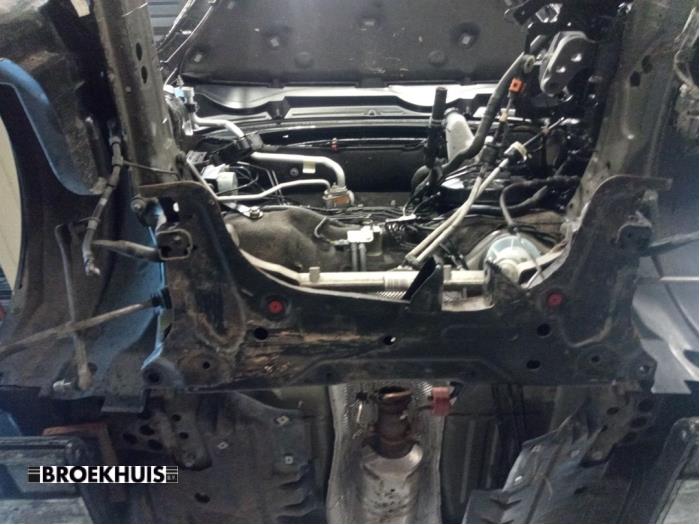 Unterrahmen van een Ford Fiesta 7 1.5 EcoBoost 12V ST 2019