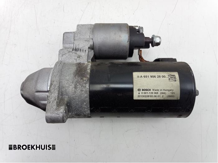 Gebrauchte Anlasser Mercedes E (W212) E-220 CDI 16V BlueEfficiency,BlueTEC Preis € 50,00 Margenregelung angeboten von Autobedrijf Broekhuis B.V.