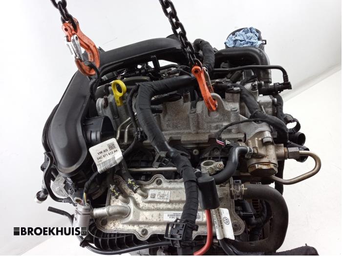 Motor van een Skoda Fabia III Combi (NJ5) 1.0 TSI 12V 2018