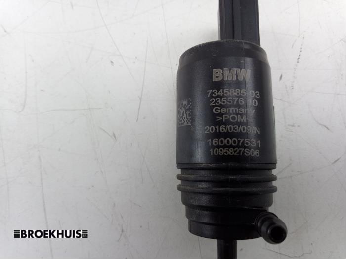 Windscreen washer pump BMW 1 serie 116d 1.5 12V TwinPower 734588503