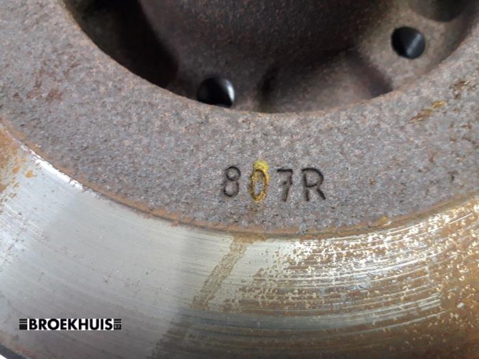 Rear wheel bearing from a Renault Espace (RFCJ) 1.6 Tce 200 EDC 2015