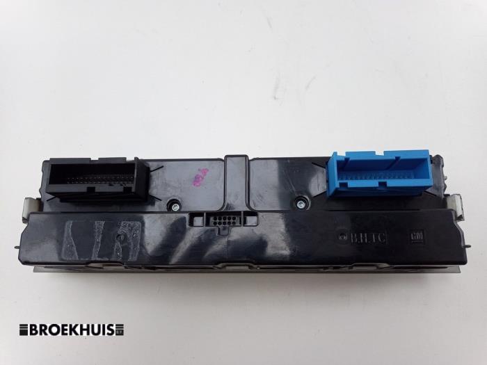 Heater control panel Opel Vectra C 1.8 16V 13166481 GM